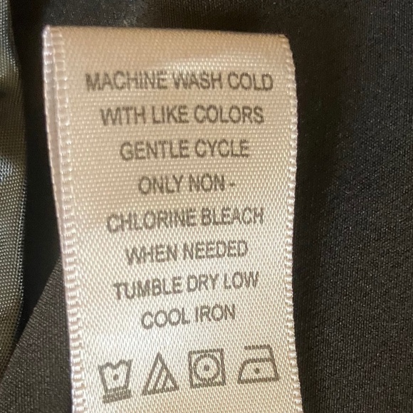 Nine Eight NY Dress Pants Women's Front Zipper Back Pockets Black - Size 14 - Picture 10 of 10